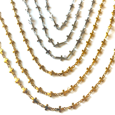 Chic Cross Choker