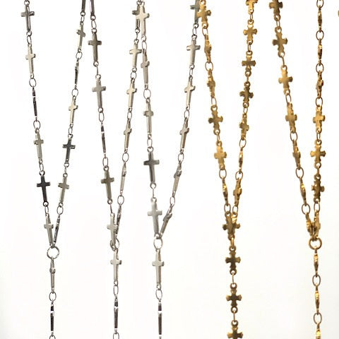 Chic Cross Rosary