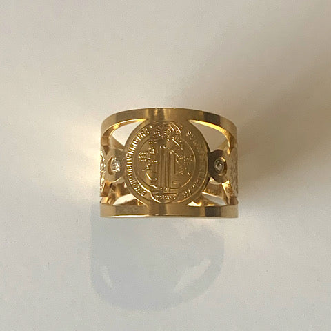 Saint Benedict Medal Ring