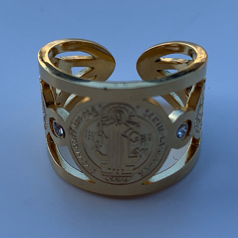 Saint Benedict Medal Ring