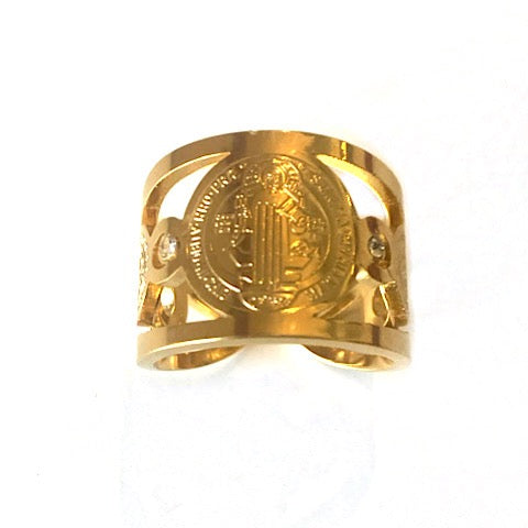 Saint Benedict Medal Ring