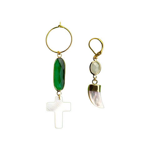 Mix-n-Match Charm Drop Earrings (mini cachito)