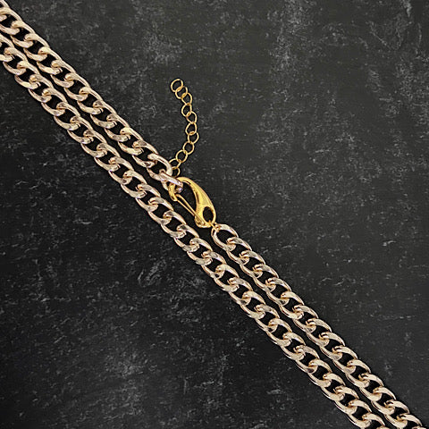 The Greta set (anklet + belly chain)
