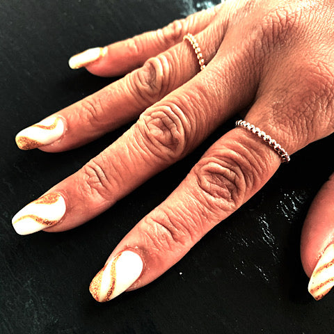 Mini-beaded Delicate Ring