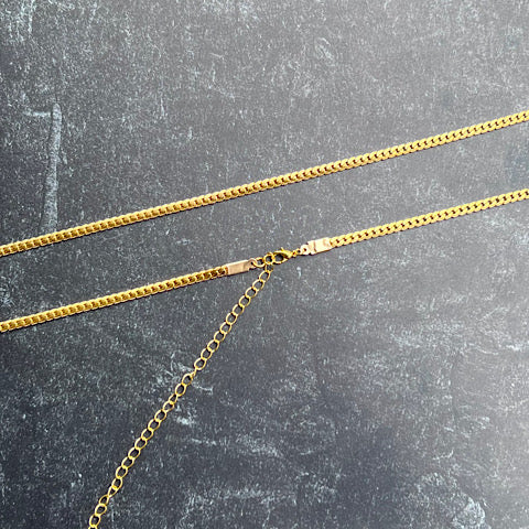 The Kelly set (anklet + belly chain)