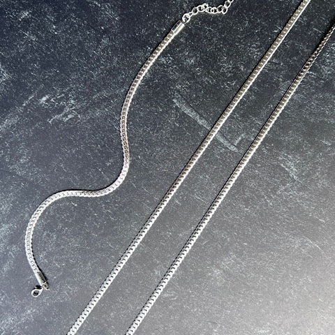 The Kelly set (anklet + belly chain)