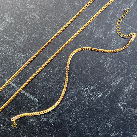 The Kelly set (anklet + belly chain)