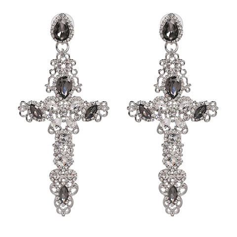 The Vintage Cross Earrings
