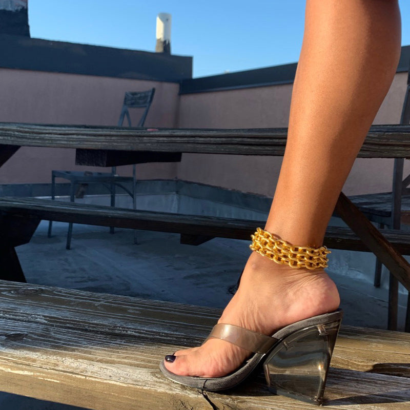 MARIA gold chain anklet