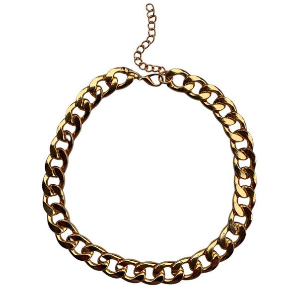 Candela Cuban "L" Chain Necklace