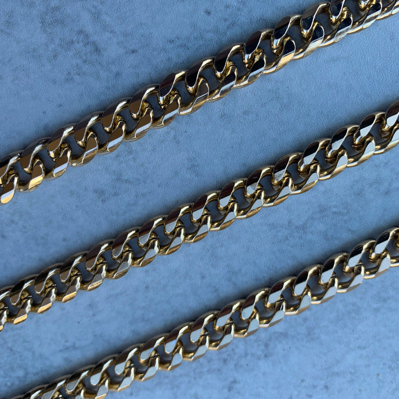Candela Cuban "L" Chain Necklace