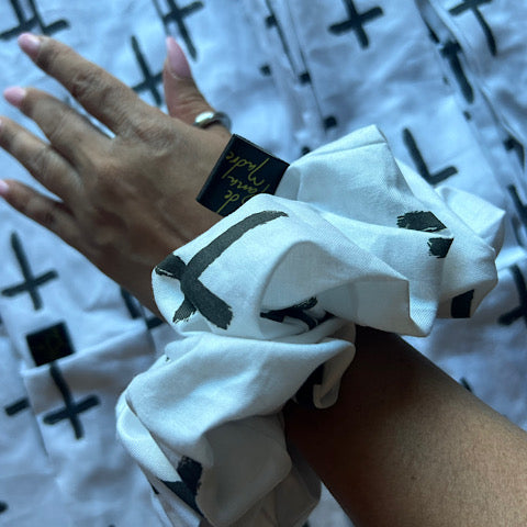 Cross Collection Scrunchie