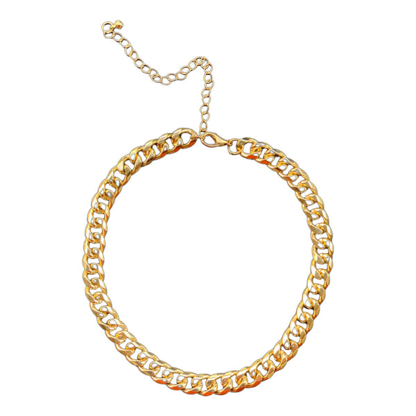 Candela Cuban "S" Chain Necklace