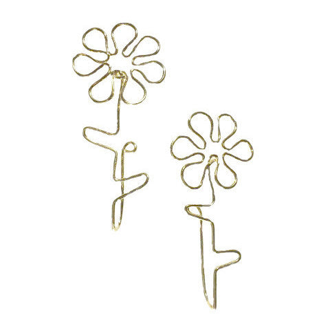 Flower Power Clip Earring