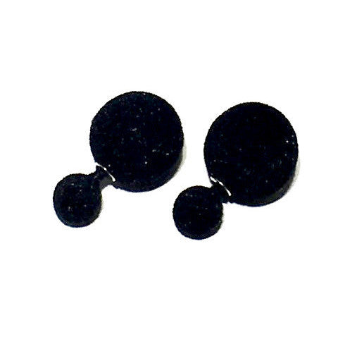 Velvet Candy Color Double Sided Earring