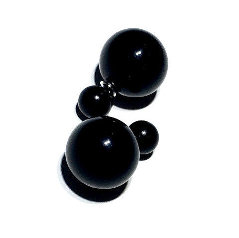 Double Ball Earrings