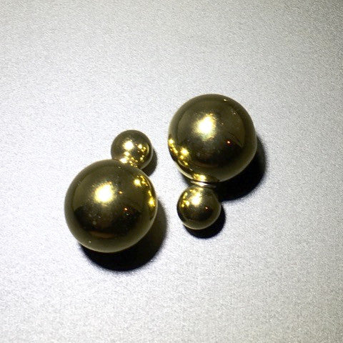 Chic Double Sided Stud Earrings
