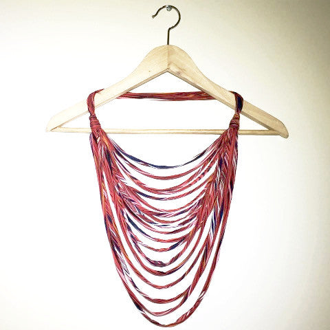 Fabric Boho Necklace (long)