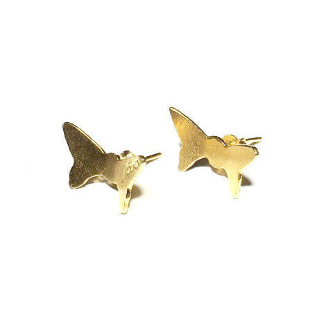 Small Butterfly Stud Earrings