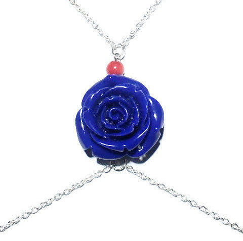 Bohemian Rose Silver Body Chain