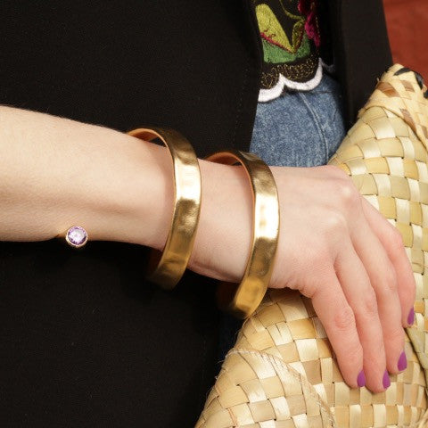 Spiral Gold Bracelet