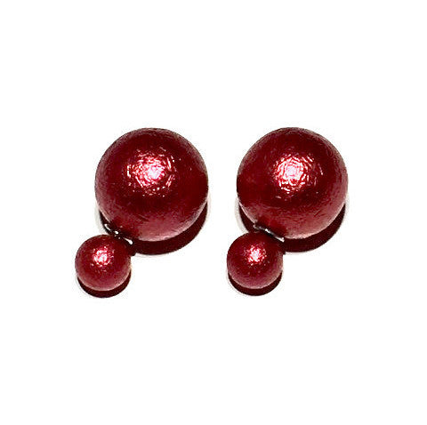 Double Ball Earrings