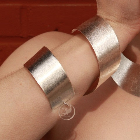 Spiral Silver Cuff