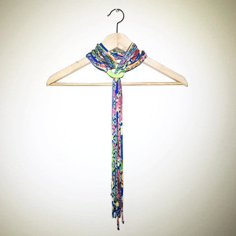 Fabric Boho Necklace (long)