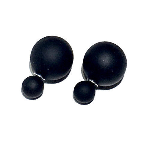 Double Ball Earrings