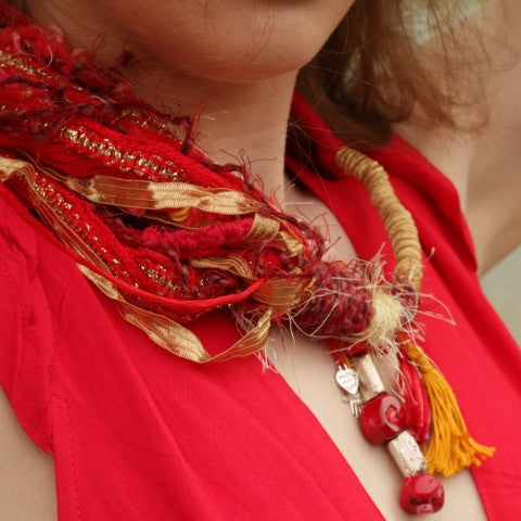 Deluxe Scarf Necklace